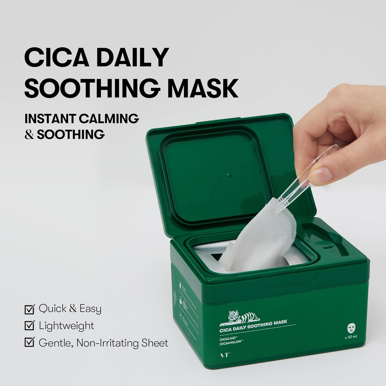 CICA Daily Soothing Sheet Mask (30 Pack)