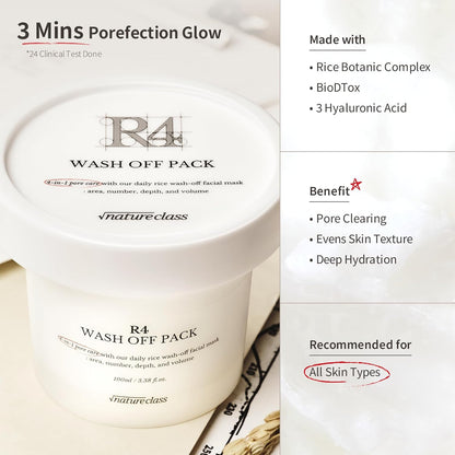 Rice Enzyme 4-in-1 Wash-Off Mask