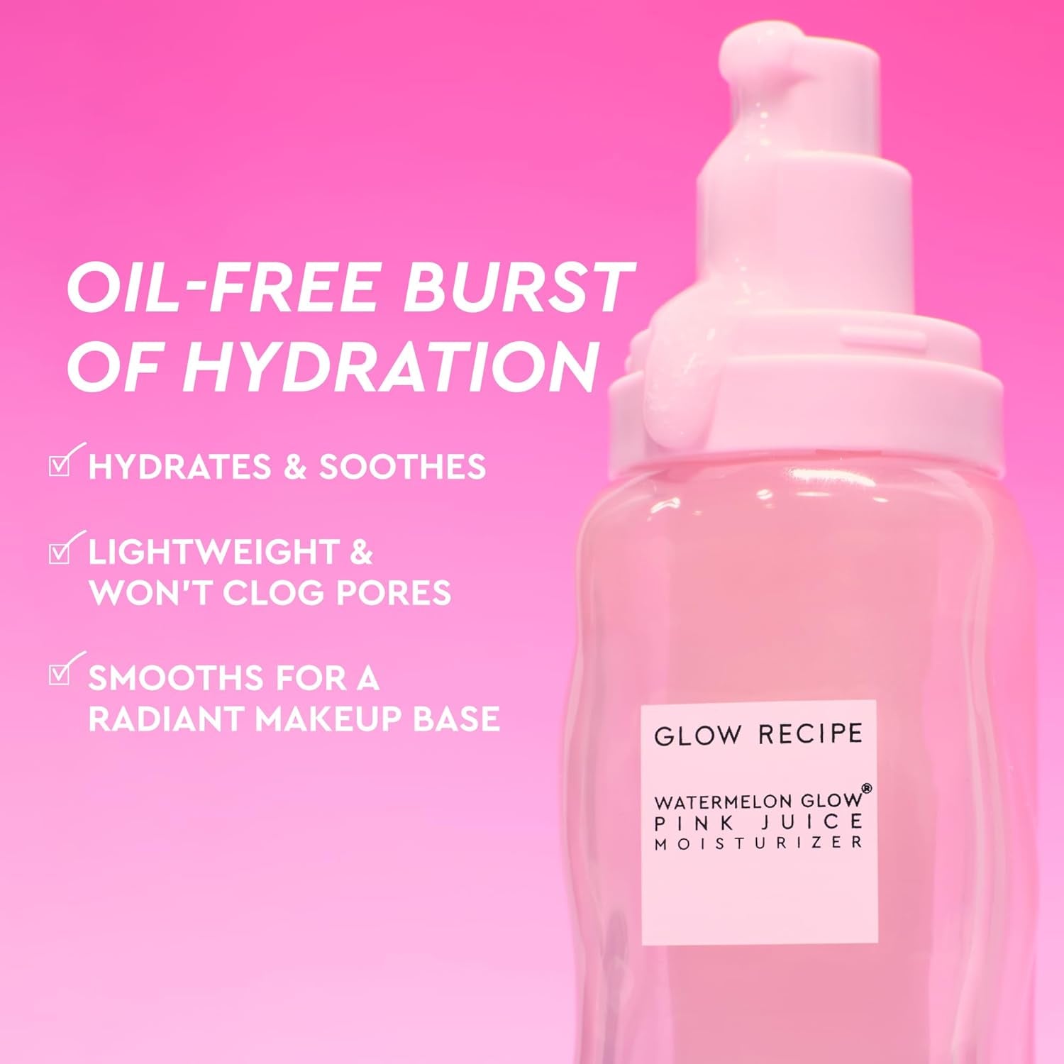 Pink Juice Watermelon Water-Gel Moisturiser