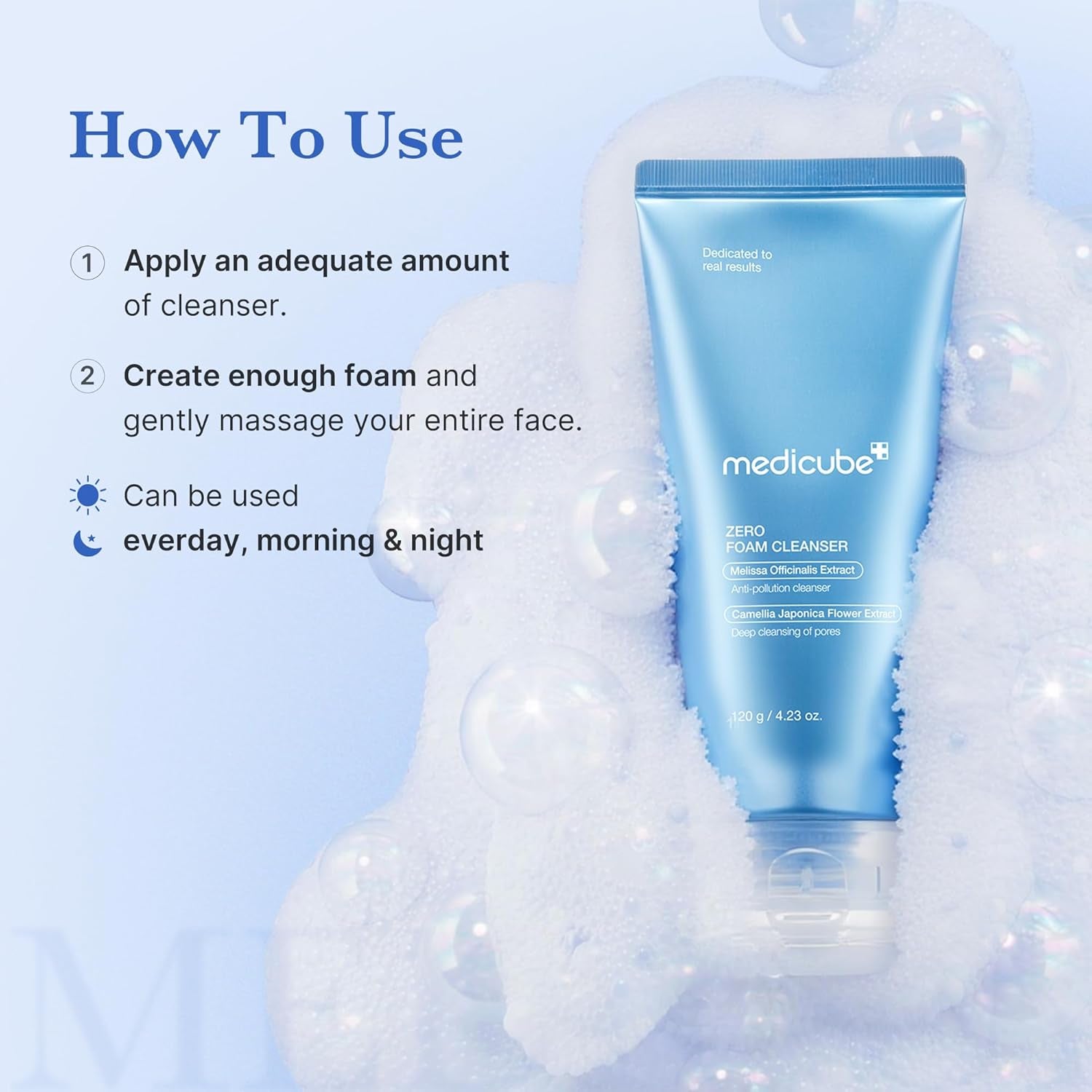 Medicube Zero Foam Gentle Daily Cleanser