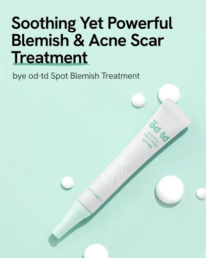 Blemish Treatment (0.7Fl Oz) - Post-Blemish Marks, Correction Korean Skin Care. TECA, Allantoin, Herb-Vinegar Tincture.