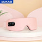 Eye Massager with Vibration Bluetooth Music, Smart Massage Eye Mask for Eye Relax, Reduce Eye Strain, Improve Sleep