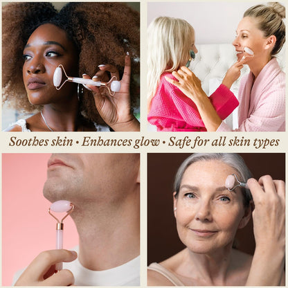 Rose Quartz Glow Face Roller