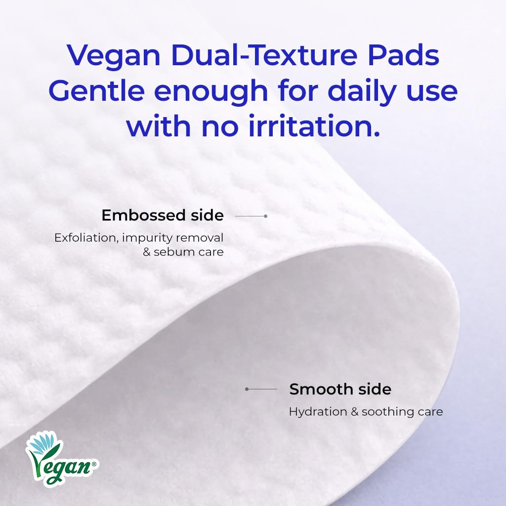 AHA BHA Dual-Texture Pore Care Toner Pads