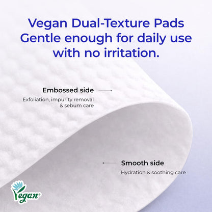 AHA BHA Dual-Texture Pore Care Toner Pads