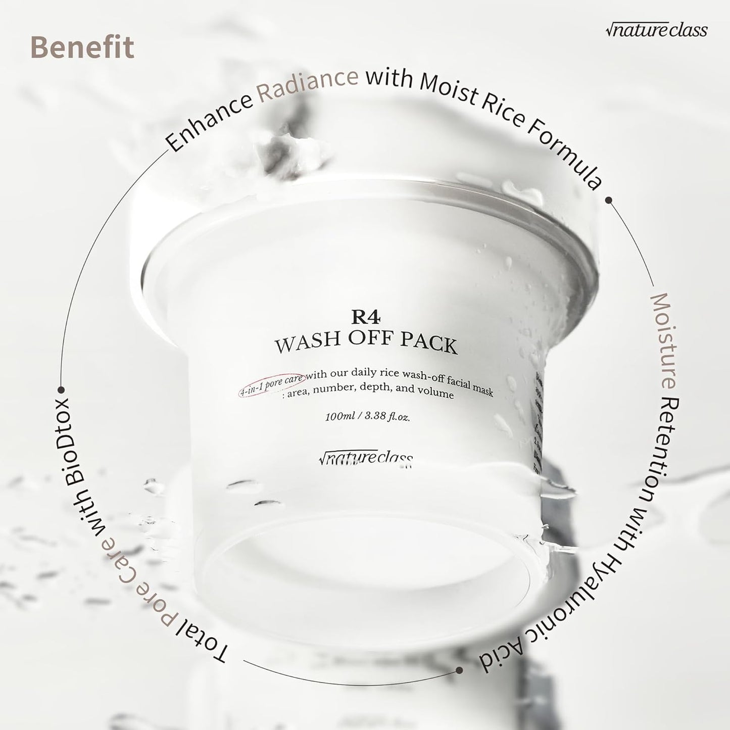 Rice Enzyme 4-in-1 Wash-Off Mask