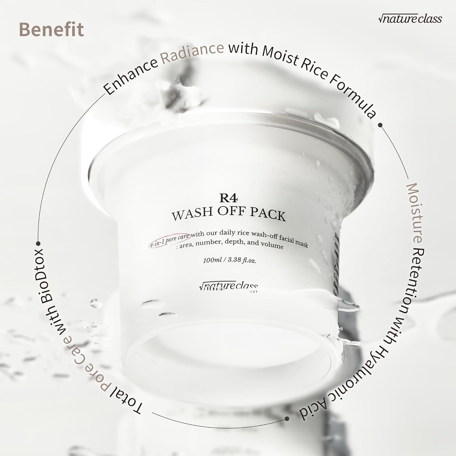 Rice Enzyme 4-in-1 Wash-Off Mask