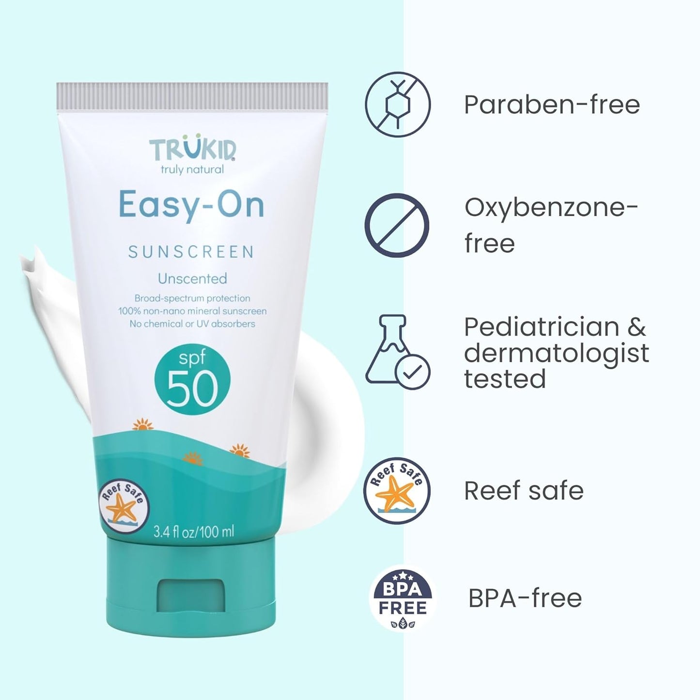 Kids Mineral Zinc Oxide Sunscreen SPF 50