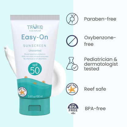 Kids Mineral Zinc Oxide Sunscreen SPF 50