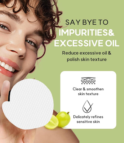 Green Grape Pore Refining Exfoliating Pads