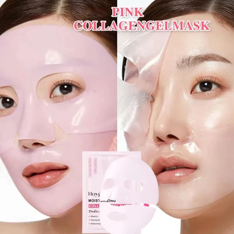 Pink PDRN Collagen Hydrogel Face Mask