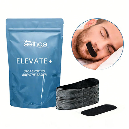 30 Pcs anti Snoring Mouth Tape Strips - Stop Snoring Aid, Improve Sleep & Nasal Breathing, Gentle Mouth Closure Patch for Adults
