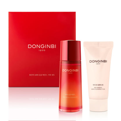 1899 Single Essence Special Set - New Years Gifts for Women, Korean Red Ginseng Face Essence for Radiance and Repair, Korean Skin Care