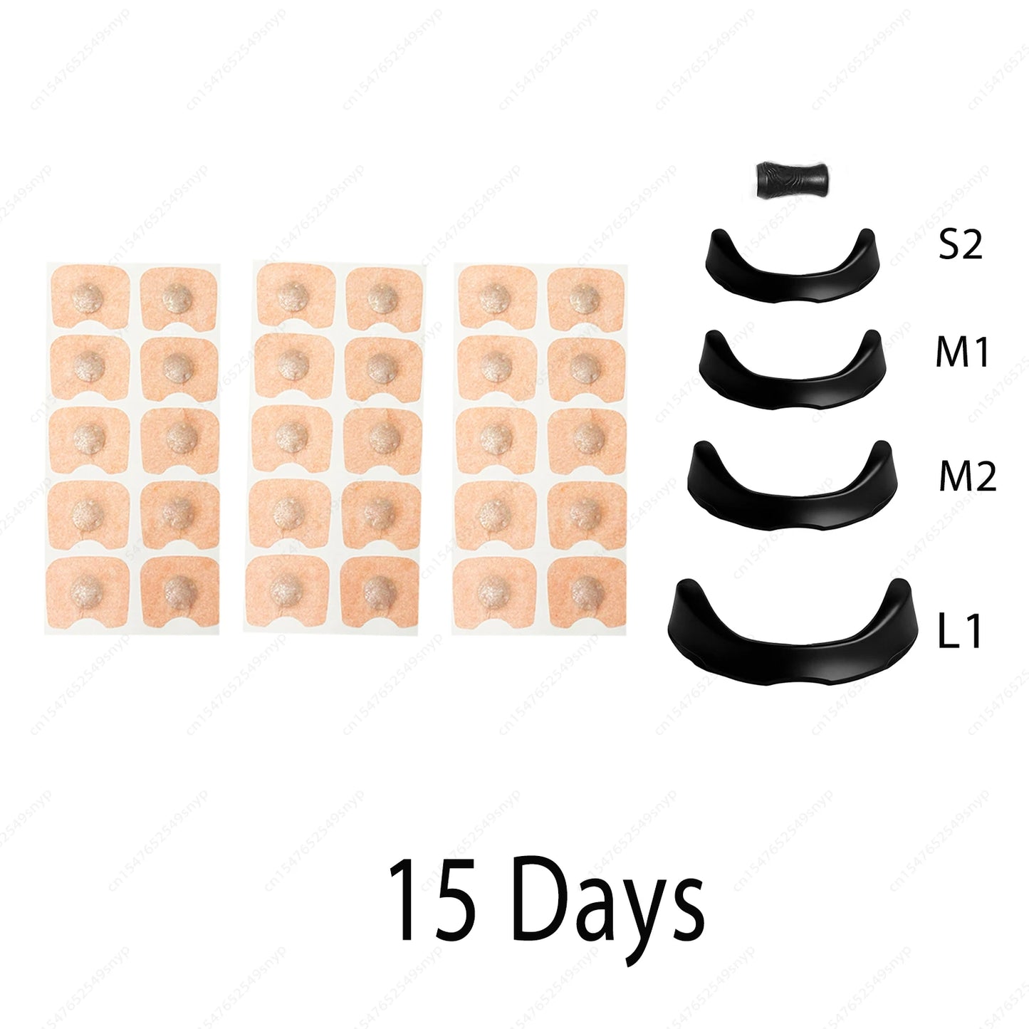 Magnetic Nasal Breathing Dilators Starter Kit for Nose Improve Sleep Quality Snoring anti Snoring Sleep Mouth Tape