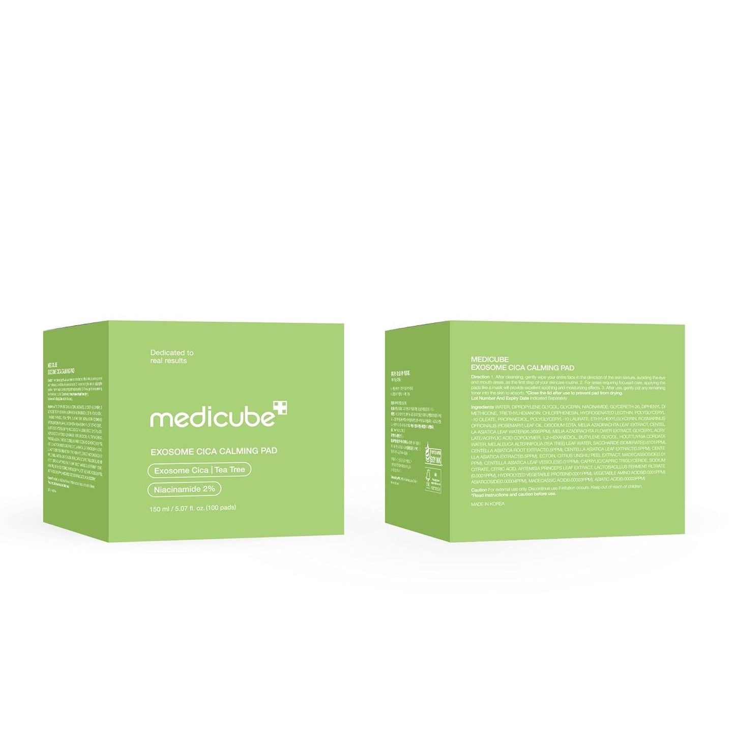 Exosome CICA Calming Toner Pads (100 Pack)