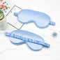 1PC Women Imitated Silk Sleep Eye Mask Portable Travel Eyepatch Nap Eye Patch Rest Blindfold Eye Cover Sleeping Night Eyeshade