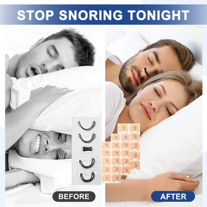 Magnetic Nasal Breathing Dilators Starter Kit for Nose Improve Sleep Quality Snoring anti Snoring Sleep Mouth Tape