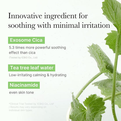 Exosome CICA Calming Toner Pads (100 Pack)