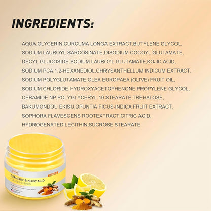 Kojic Acid & Turmeric Brightening Cleansing Pads