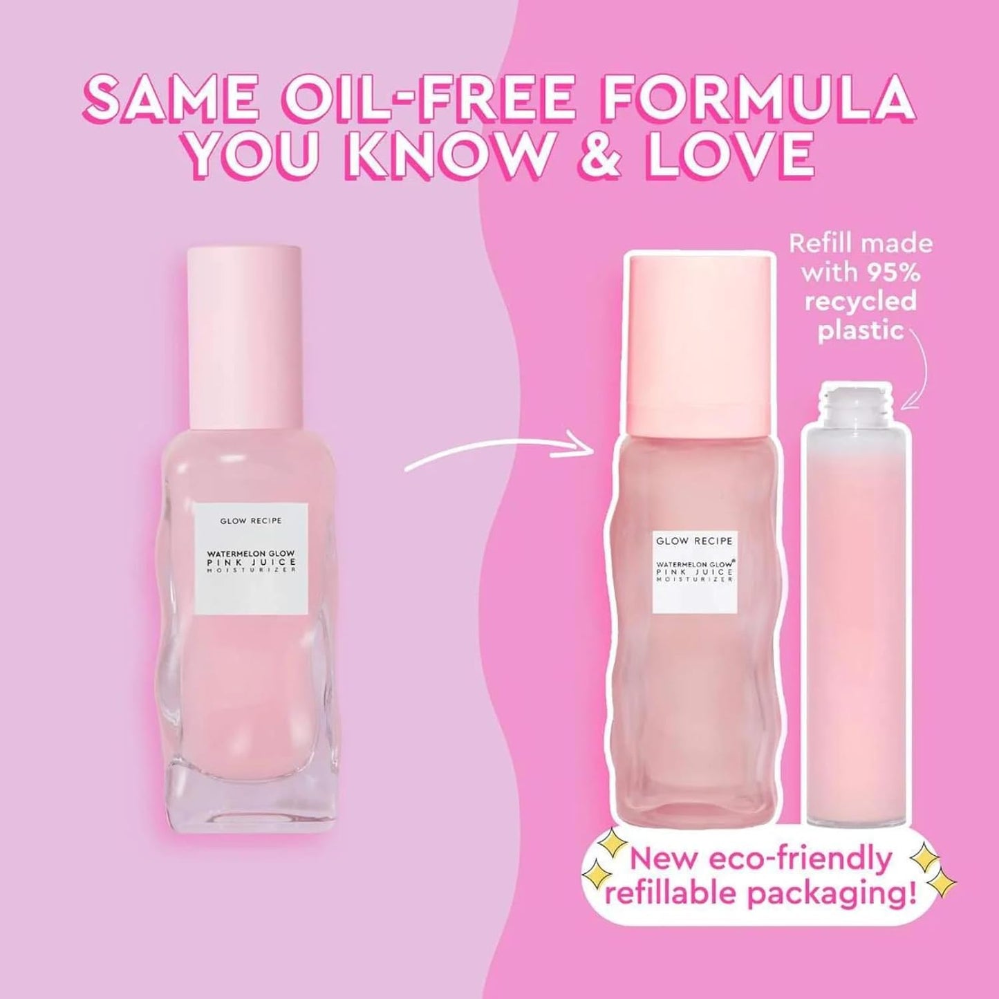 Pink Juice Watermelon Water-Gel Moisturiser (Refill)