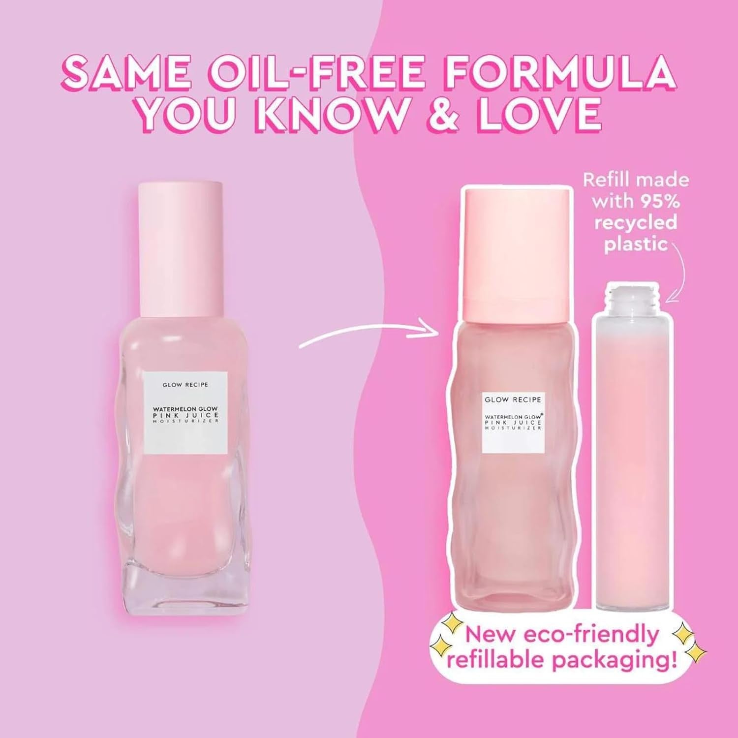 Pink Juice Watermelon Water-Gel Moisturiser (Refill)