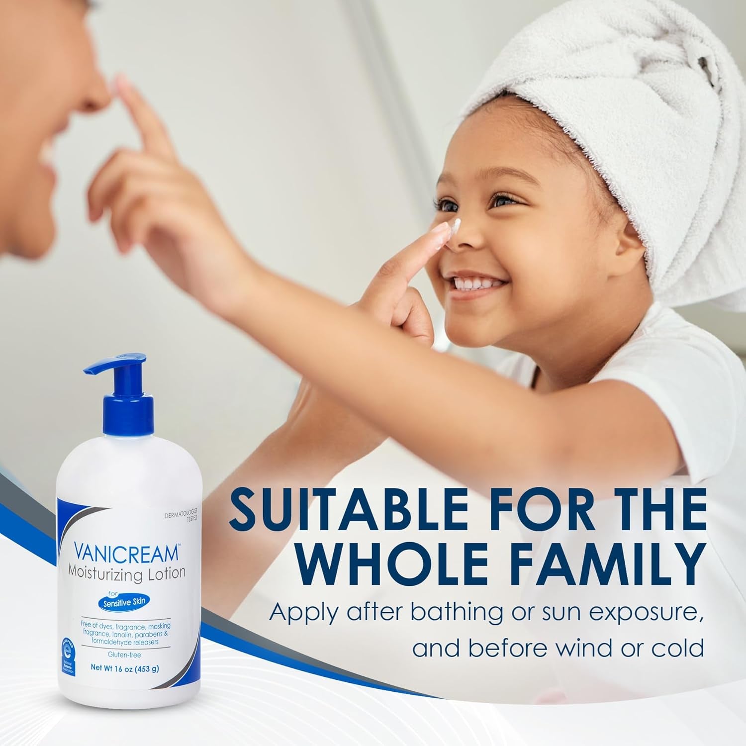 Sensitive Skin Fragrance-Free Moisturising Lotion