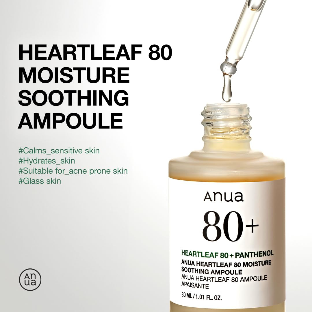 Heartleaf 80 Soothing Glass Skin Ampoule