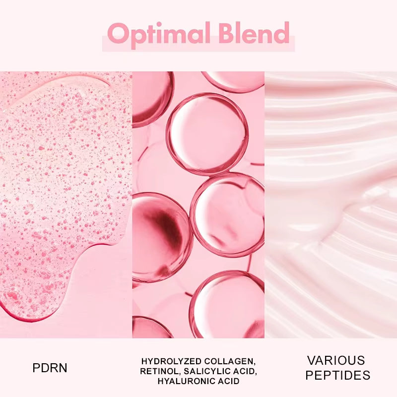 Complex Peptide Acne Serum PDRN Collagen Shrink Pores Fade Melanin Smooth Brightening Skin Korean Skincare Products
