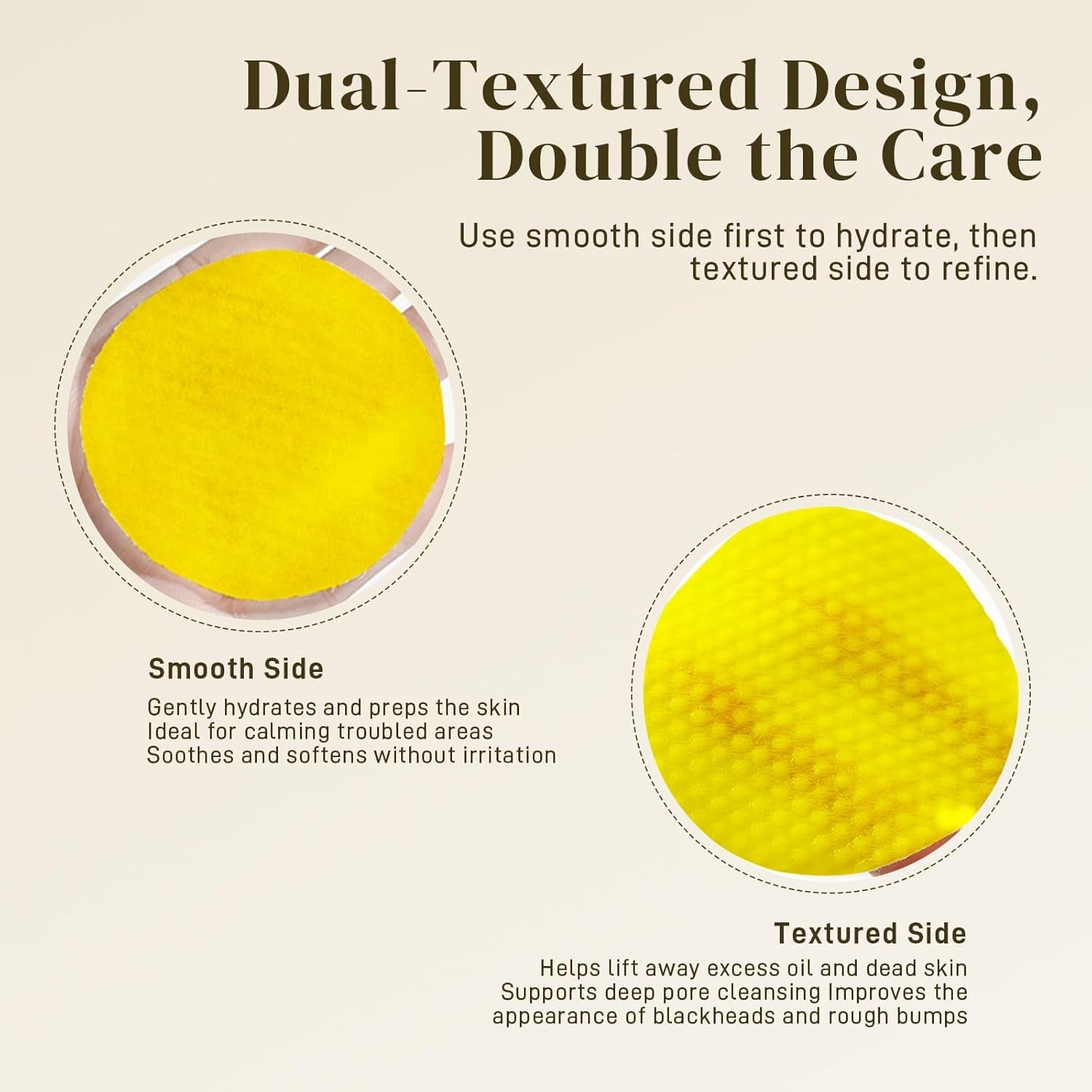 Kojic Acid & Turmeric Brightening Cleansing Pads