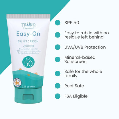 Kids Mineral Zinc Oxide Sunscreen SPF 50