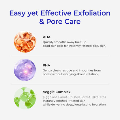 AHA BHA Dual-Texture Pore Care Toner Pads