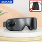 Eye Massager with Vibration Bluetooth Music, Smart Massage Eye Mask for Eye Relax, Reduce Eye Strain, Improve Sleep