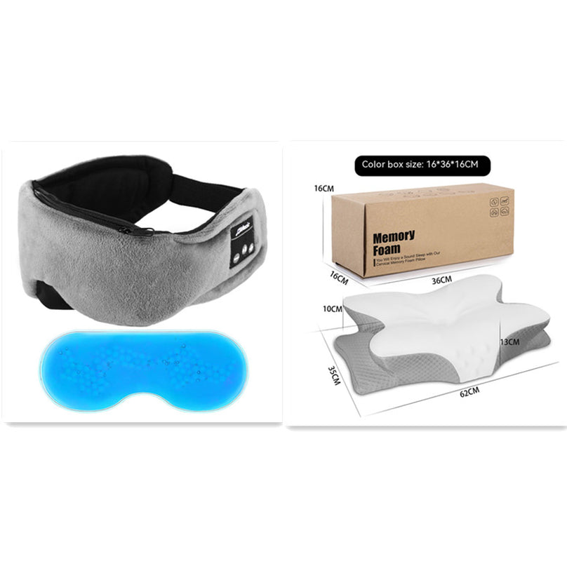 Washable Sleep Earphone Eye Mask Wireless Bluetooth