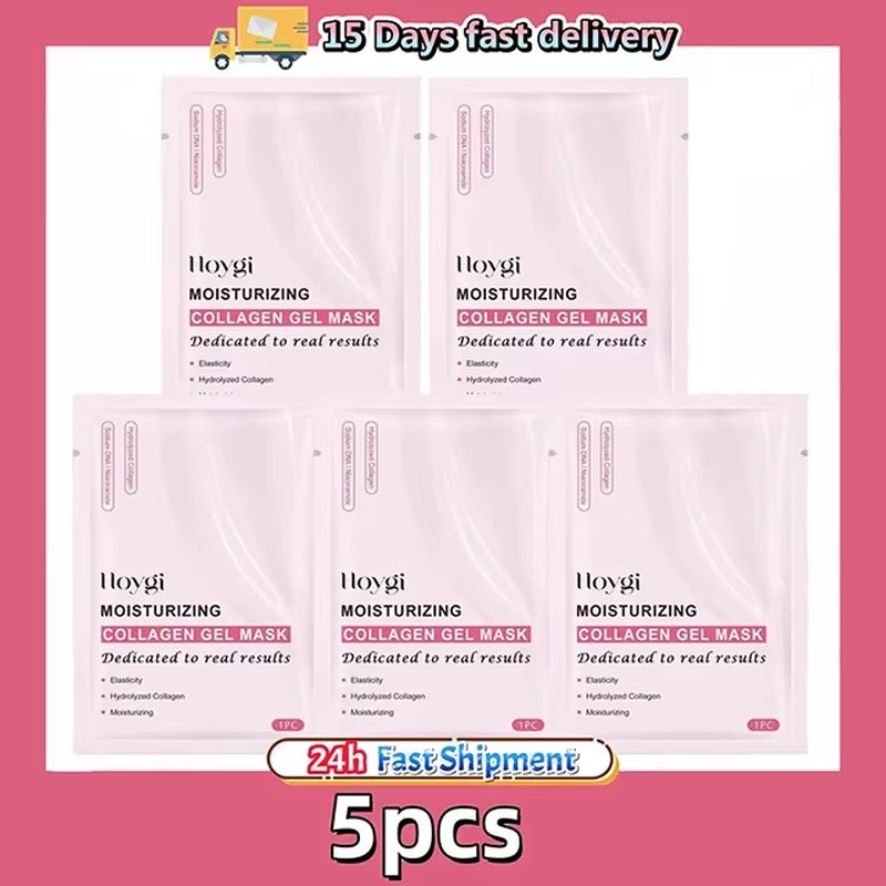 Pink PDRN Collagen Hydrogel Face Mask