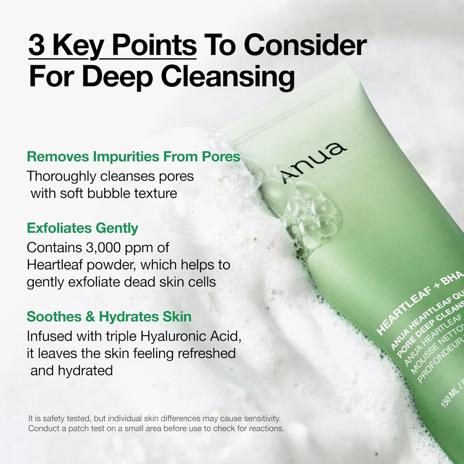 Heartleaf BHA Pore Refining Cleansing Foam