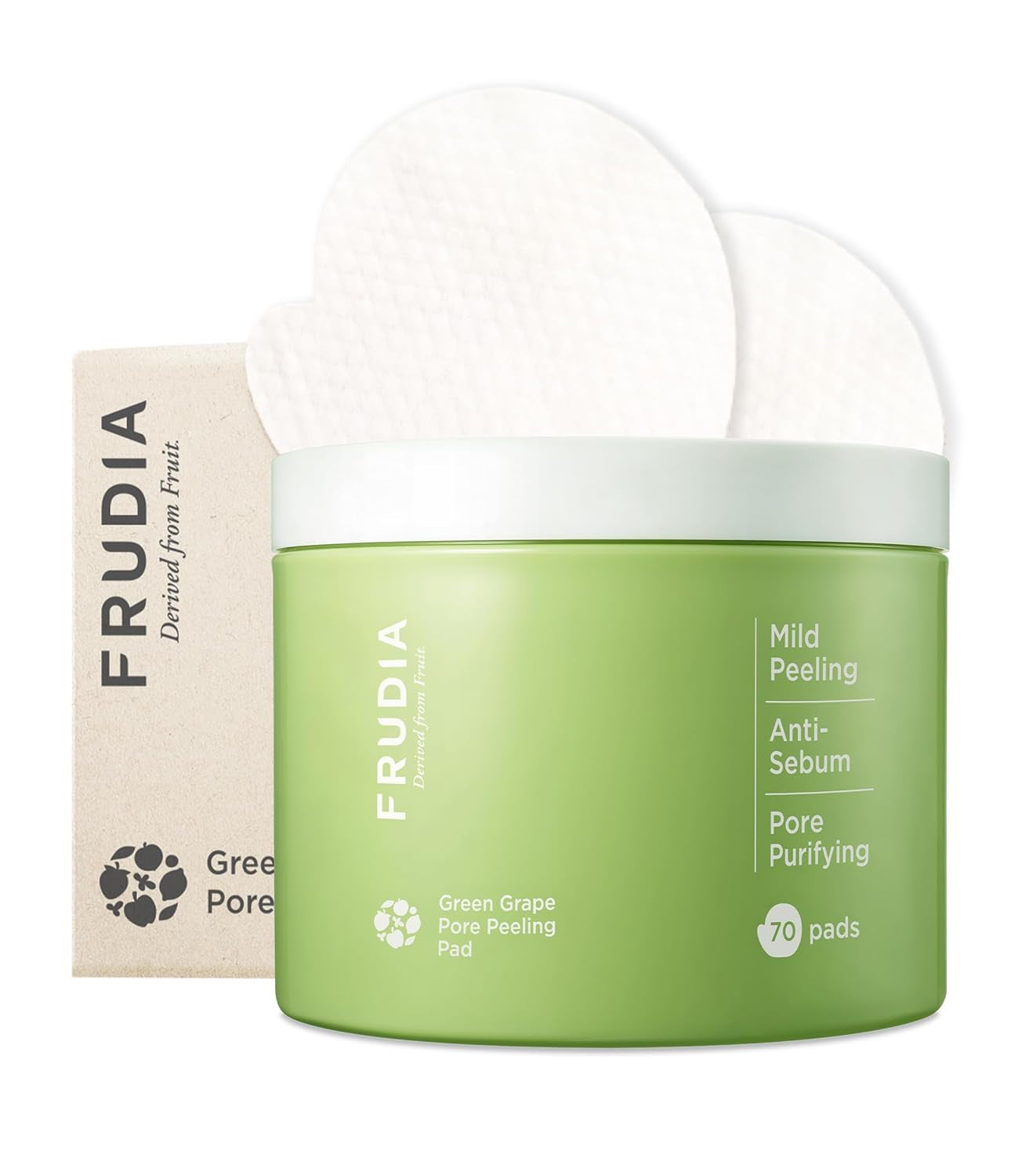Green Grape Pore Refining Exfoliating Pads